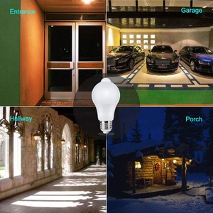 Giảm Giá Sốc Bóng Đèn <span class=keywords><strong>LED</strong></span> <span class=keywords><strong>PIR</strong></span> 8W 800LM Bóng Đèn Cảm Biến Chuyển Động 3000K 5000K - Product Image 5