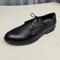 Chaussures de travail pour serveurs d'hôtel en cuir de vachette nappa souple, grandes tailles, chaussures formelles pour hommes, chaussures de mariage, antidérapantes, qualité supérieure