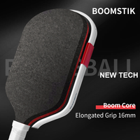 Raquette de pickleball en fibre de carbone T700, noyau en mousse de 16 mm, pressée à chaud, légère et durable