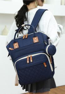 Công suất lớn xách tay đa chức năng phụ nữ ba lô với USB cho mẹ thai sản - Product Image 2