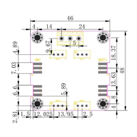 Module d'amplificateur opérationnel double canal NE5532, amplification non inversante/inversante, largeur de bande 10 MHz, gain réglable