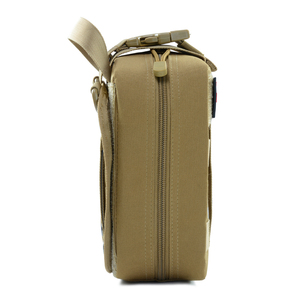 กระเป๋าพยาบาลทางยุทธวิธี Lupu Gear ระบบ Molle ความจุ 2.7 ลิตร กระเป๋าปฐมพยาบาลกลางแจ้ง สำหรับทุกเพศ วัสดุไนลอน ปิดด้วยซิป - Product Image 2