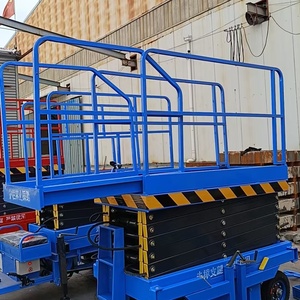 建筑行业和家庭移动用电动液压自行式剪叉式升降平台 - Product Image 4