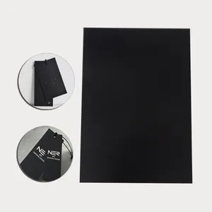 1毫米2毫米厚棕色纸板无涂层黑色纸板文具黑色纸板
