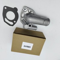 Boîtier de thermostat de liquide de refroidissement 53006192 pour 91-06 Jeep Wrangler (YJ) Cherokee (XJ) (1991-2000) avec moteur 4 cylindres 902-306 17118.03
