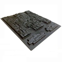 RF décoration de jardin ciment couleur brique panneaux muraux moules plastique béton personnalité simulation mur carreaux moules