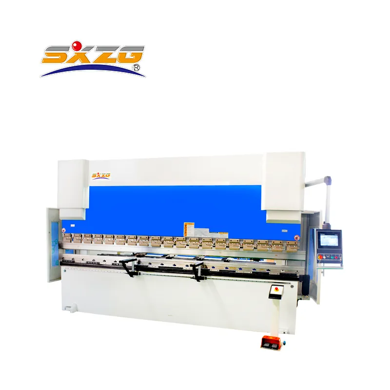 Delem 160T 3200 4000ไฮบริดเซอร์โว CNC ควบคุมอัตโนมัติกดเบรกเครื่องดัด