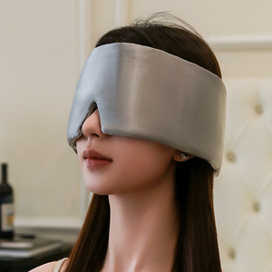 Nouveau <span class=keywords><strong>masque</strong></span> oculaire occultant à double détection de chaleur et de froid, type capsule spatiale, pour le sommeil, le bureau, les voyages, les pauses, tout compris, réduction du bruit - Product Image 3