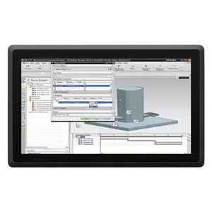 Multi interfaccia integrata o fissata al muro ppc ipc wide screen pannello industriale pc 7 pollici con ssd