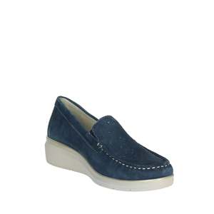 Cinzia <b>Soft</b> Donna Mocassino Blu Size 38 Loafers - Product Image 4