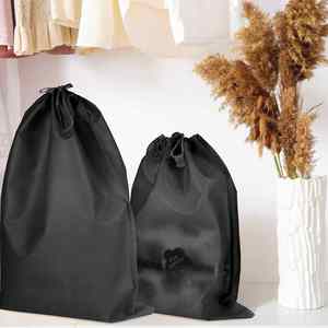 Luxury <b>Shoes</b> Covers Custom Logo Dust Proof Storage Large Silk Pouch <b>Satin</b> Drawstring Dust Bag for Handbags - Product Image 5