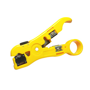 Pince à dénuder les câbles, couteau à dénuder manuel, outil de coupe pour fils RG6 RG59 RG11, pince à sertir - Product Image 1
