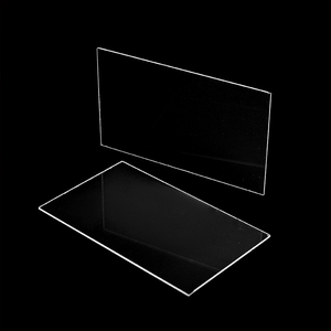 Plaque de verre de quartz fondue ronde transparente personnalisée de différentes tailles Services de traitement de coupe et de soudage - Product Image 6