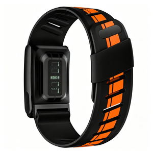 Bracelet de montre sport en silicone bicolore, bracelet de remplacement pour Whoop 5.0 / Whoop MG - Product Image 2