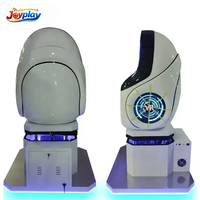 Simulateur de jeu VR d'occasion, Machine Egg Machine, pour salle d'arcade et cinéma, avec fonction Montagnes Russes, incluant un fauteuil individuel Egg Chair, Équipement de réalité virtuelle