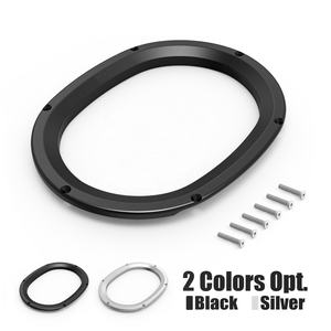 BEVINSEE pour <span class=keywords><strong>Ford</strong></span> <span class=keywords><strong>Mustang</strong></span> 1994-2002 <span class=keywords><strong>2003</strong></span> 2004 billette aluminium GT <span class=keywords><strong>V6</strong></span> manette de vitesse lunette garniture anneau automatique manuel - Product Image 2