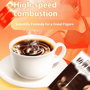 Cấp thực phẩm chống đạn cà phê ngay lập tức cà phê đen Bột chế độ ăn uống chất xơ satiety Enzyme ketogenic bữa ăn thay thế - Product Image 2