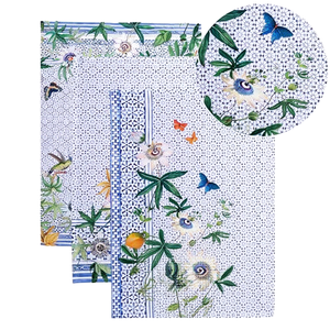 Napperons et serviettes jetables modernes et simples en tissu floral, séchage rapide, motifs créatifs personnalisés, coton et lin, décoration intérieure – Vente en gros - Product Image 1
