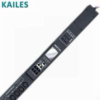 KAILES (KLS) Série K55 ZD 200-240Vac 32A 32 prises C13 PDU intelligent haute efficacité pour usage industriel en tôle de distribution électrique