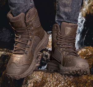 Botas tácticas DF727 AS33 en negro, caqui, verde, café, verde salvia y negro para entrenamiento y caza. - Product Image 6