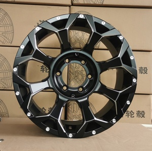 YQ热销4x4越野车轮毂<span class=keywords><strong>16</strong></span> 17 18 20英寸6孔6X139.7凹面越野车轮毂带铆钉 - Product Image 1