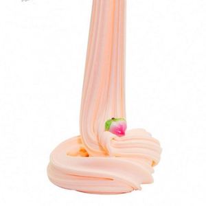 Handmade 200ml Eco-Friendly <b>Polymer</b> Clay Slime Soft Toy Plastic Kids Super Soft Non-Sticky Cherry Fluffy Scented DIY Stress - Product Image 6