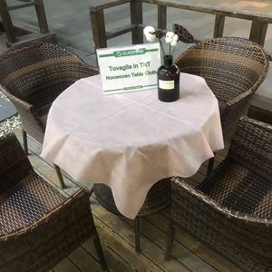 Nappe en <span class=keywords><strong>plastique</strong></span> <span class=keywords><strong>jetable</strong></span> imprimée sur mesure, imperméable, rectangulaire, pour restaurant, bar, fête, événements - Product Image 2