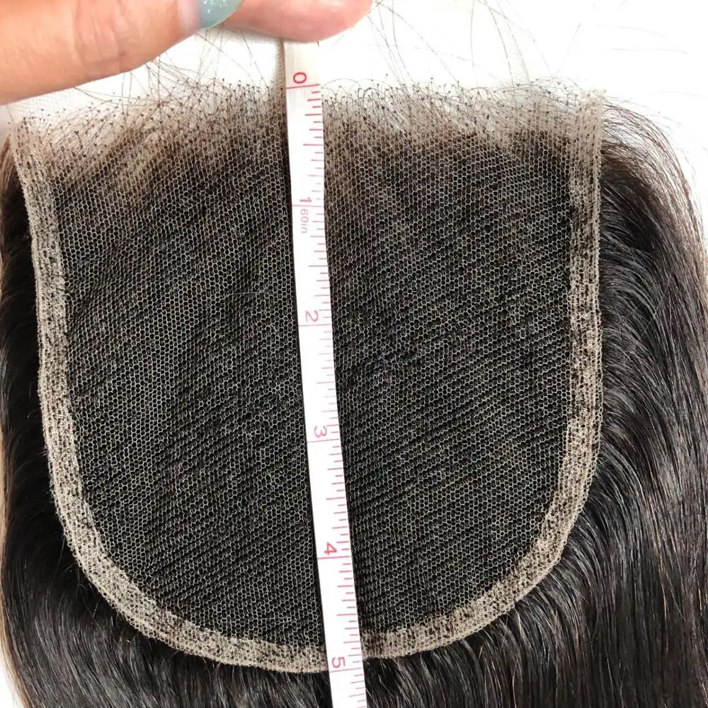 Amara stok tersedia 4*4 5x5 6x6 7x7 hd penutupan renda wig tanpa lem transparan penutup rambut Vietnam mentah lurus alam
