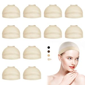 Gorros elásticos de nailon <span class=keywords><strong>para</strong></span> mujer, pelucas frontales de encaje, malla <span class=keywords><strong>negra</strong></span> y forro de seda de carne, <span class=keywords><strong>red</strong></span> <span class=keywords><strong>para</strong></span> <span class=keywords><strong>cabello</strong></span> de ganchillo - Product Image 3
