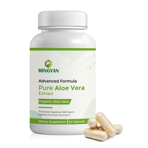 Cápsulas de Extracto de Aloe Vera Orgánico de Fórmula Avanzada Premium OEM/ODM para el Bienestar Digestivo de Adultos, Apoyo Inmunológico Diario, Sin GMO - Product Image 1