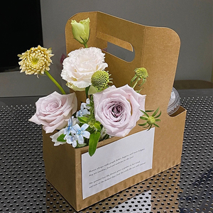 الأكثر مبيعًا حقيبة يد صديقة صديقة للورد والزهور للأمهات مستلزمات زهور زهور هدية عيد الأم هدية من كرافت - Product Image 2