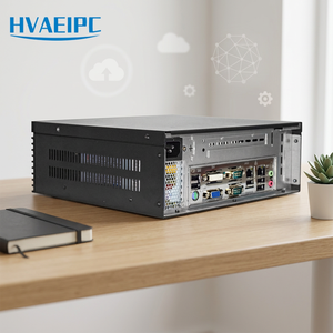Nueva Computadora Industrial HW S21 Intel de 3.ª a 14.ª Generación Core Quad DDR3 SSD LAN Gigabit Dual 2xCOM Protocolo Completo VGA Montaje en Pared - Product Image 1