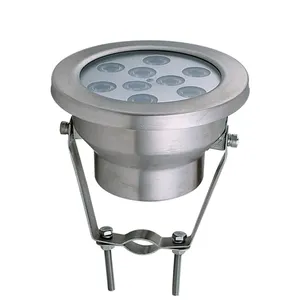 Ip68 impermeabile esterno in acciaio inox 4000K dmx 12v fontane lampada piscina illuminazione subacquea luci led per fontane