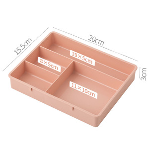 Accessoires de bureau et d'école organisateur de papeterie en plastique support de bureau stockage de papeterie/boîte de rangement de papeterie meilleures ventes - Product Image 1