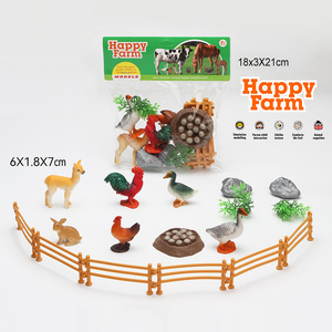BEFLY pollame pollame gallo gallina coniglio alpaca modello <span class=keywords><strong>piccoli</strong></span> giocattoli <span class=keywords><strong>animali</strong></span> <span class=keywords><strong>domestici</strong></span> - Product Image 2