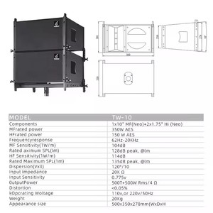 TW-12 10INCH 12INCH <b>Speaker</b> Subwoofer Professional <b>Sound</b> Quality <b>Sound</b> TW-12S Independent Bracket Design <b>Sound</b> TW-12S - Product Image 5