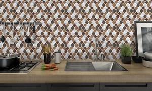 Gạch Ốp Tường Thông Minh 3D Arabesque Tự Dính Dính Dính Trên Vỏ Và Dán Tường Nhựa - Product Image 5