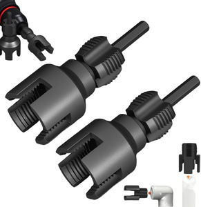 Kit de Filetage de Tuyaux PVC Compatible avec Perceuse Électrique Intégrée – Outil de Filetage Interne et Externe pour la Coupe et la Formation des Tuyaux - Product Image 1