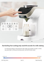 Nouvelle Machine à Lait pour Bébé Portable et Automatique avec Contrôle par Application, Préparateur de Lait en Poudre pour Bébé