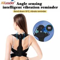 Correcteur de posture intelligent à capteur pour adultes, avec sangle réglable pour le haut du dos, en Spandex, pour hommes et femmes