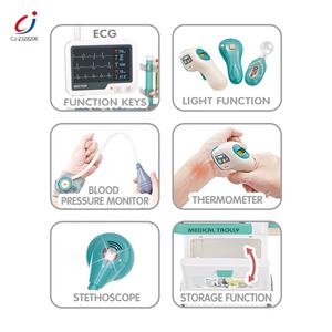 Set Troli Medis Mainan Dokter dengan Layar X-Ray dan Elektrokardiogram Realistis untuk Permainan Peran Anak Chengji - Product Image 3