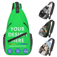 Sac à dos personnalisé pour homme et femme, sac de poitrine, sac bandoulière personnalisé, sac à dos de sport personnalisé, ajouter logo, photo, nom, pour l'extérieur