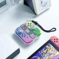 Étui de rangement pour Joy-Con Nintendo Switch, boîte en PC épaissie, colorée, pour ranger 3 cartes de jeu pour Switch Oled, étui de protection pour Joy-Con