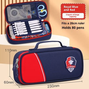 Trousse à crayons de style coréen pour collégiens et élèves du primaire, simple, grande capacité, rangement 80 compartiments, livraison gratuite - Product Image 6