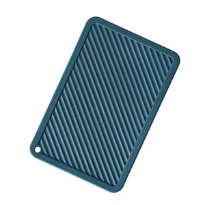 Yimei Silicone Coaster Hexagon Heat Insulation Mat Thickened Placemat Nordic Style Kitchen Tableware Set - Product Image 5