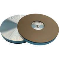 Sur mesure 6 "Diamant Résine Meulage Verre Lampe Cristal Pièces Traitement Polissage Meules Disques Diamant Meule Disques