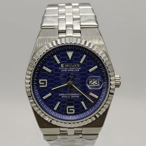 Custom DIY LOGO SEILOCE NH35 Steel Watch 36mm/39mm <b>Automatic</b> Movement 5Bar Waterproof <b>Wristwatch</b> Men Simple - Product Image 5