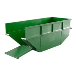 1.5 Cbm Recycling Skip Trailer Skip Bins Garbage Waste Bin /Skip Container