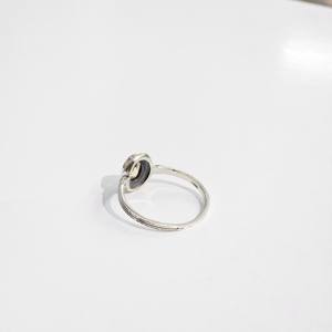 แหวนพลอยซิทรินสีเหลืองเงินแท้ 925 ปรับขนาดได้ งานแฮนด์เมด คอลเลคชั่นเครื่องประดับเงิน ราคาดีที่สุด - Product Image 4