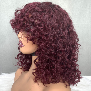 Peluca corta bob al por mayor con cabello 100% humano, proveedor de cabello Sdd, pelucas de lujo sin encaje ni flecos, color natural para mujer - Product Image 3